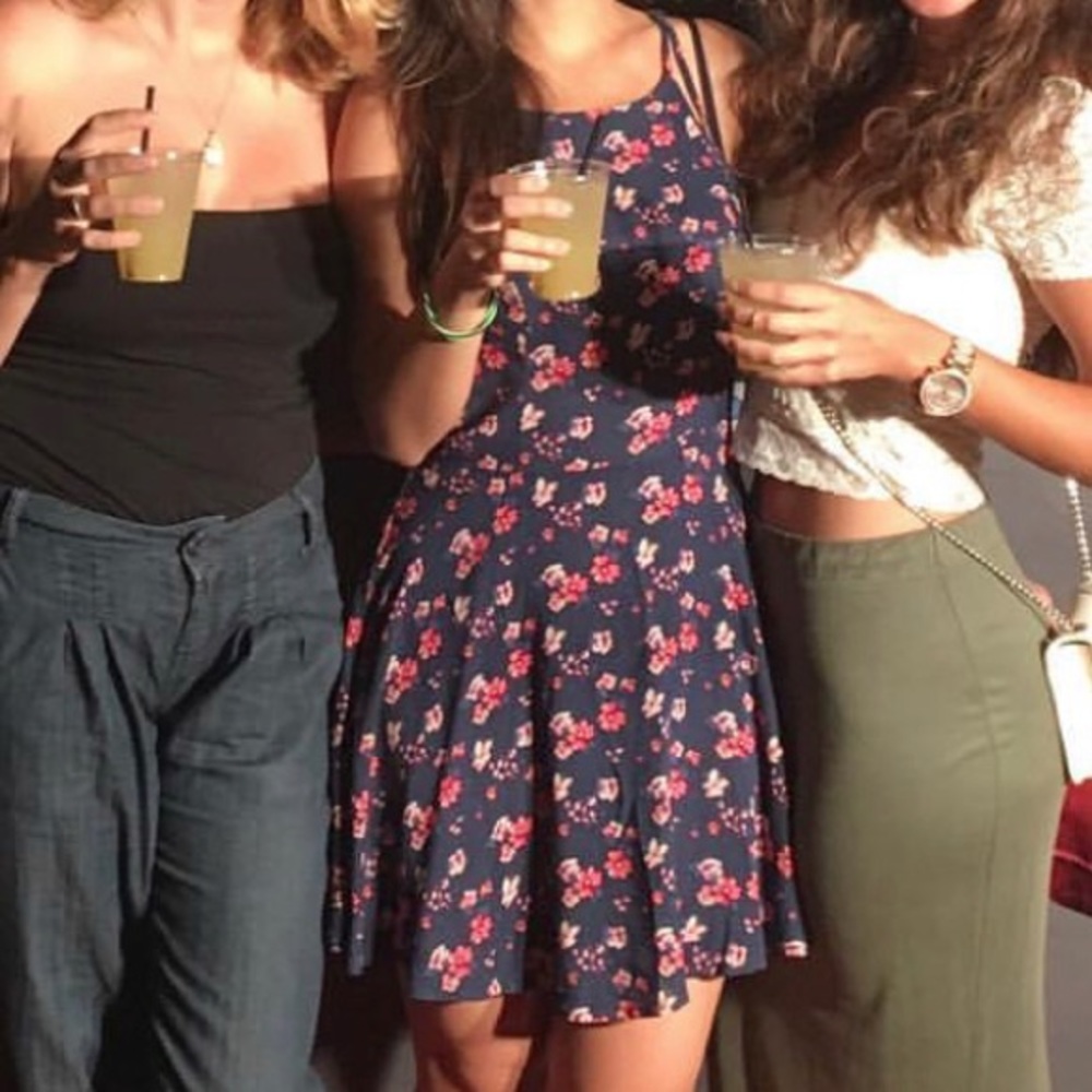 Hollister floral dress